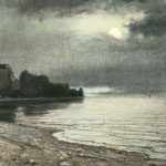 Anton Melbye in Paris, Bild Privatsammlung