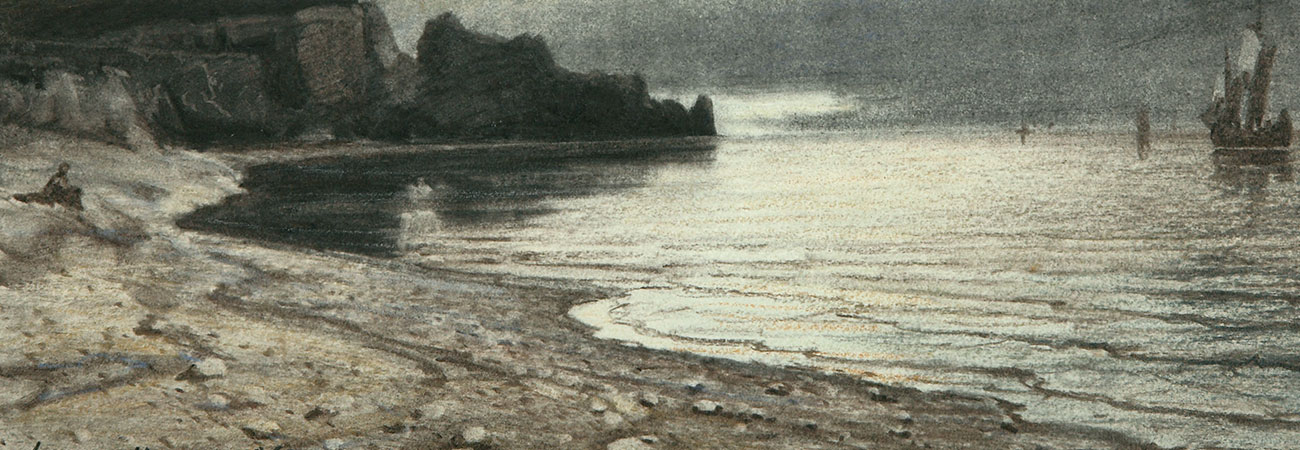 Anton Melbye Malerei Kunstsammlung Privat